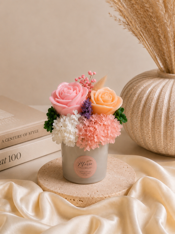 Blush Nocturne | Candle Bouquet